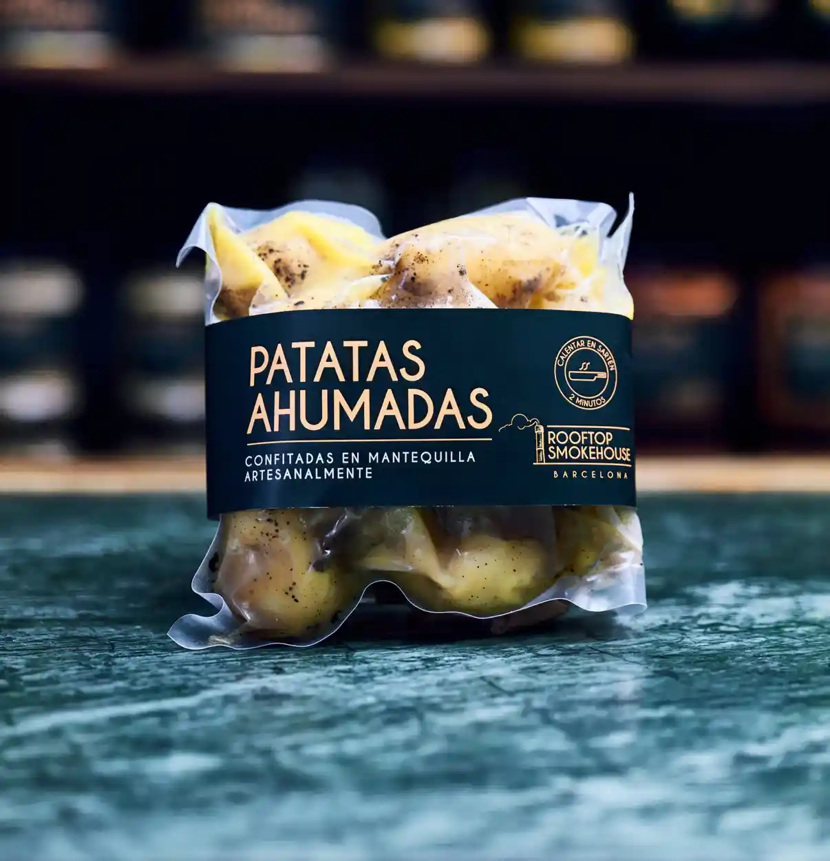 Papas ahumadas